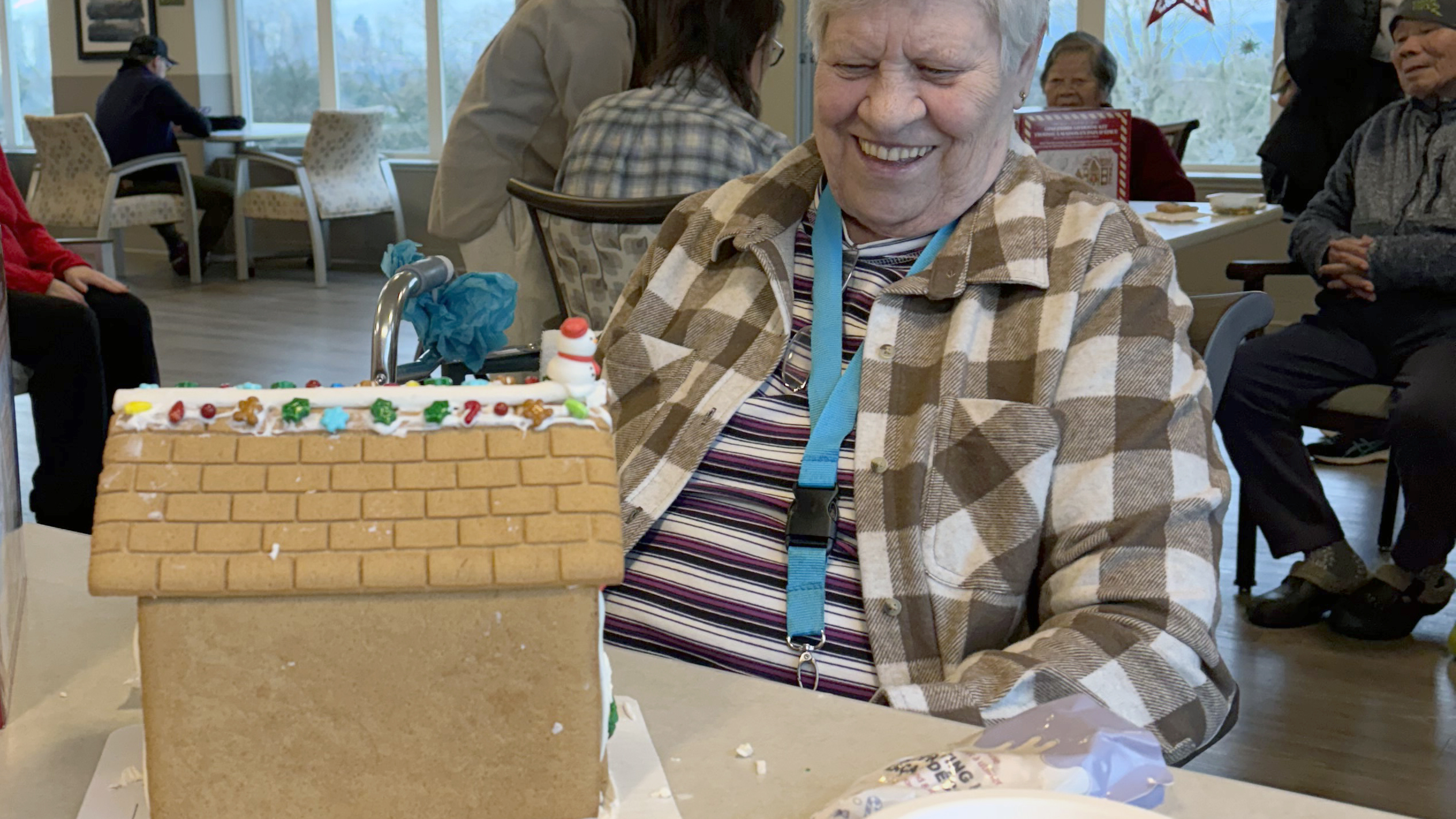 Featured image for “Gingerbread House Decorating Brings Holiday Cheer to New Vista”