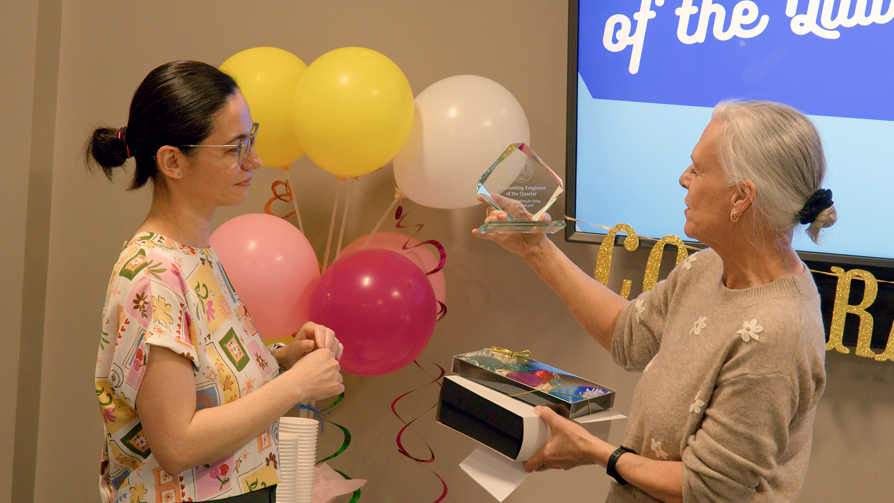 Featured image for “Recognizing Staff Commitment at New Vista”