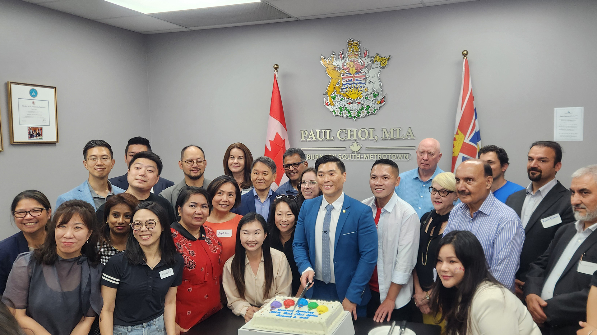 Featured image for “New Vista Joins Burnaby Community for Constituency Office Opening”